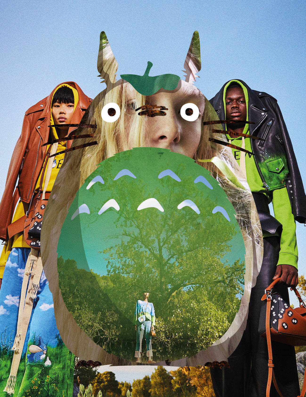 The Loewe x My Neighbour Totoro Collection Offers a Stylish