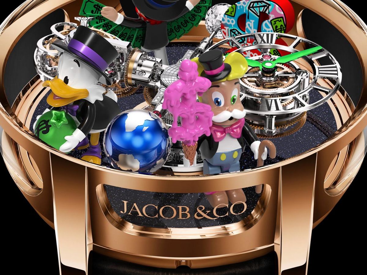 Street artist Alec Monopoly takes on Jacob & Co.'s Astronomia