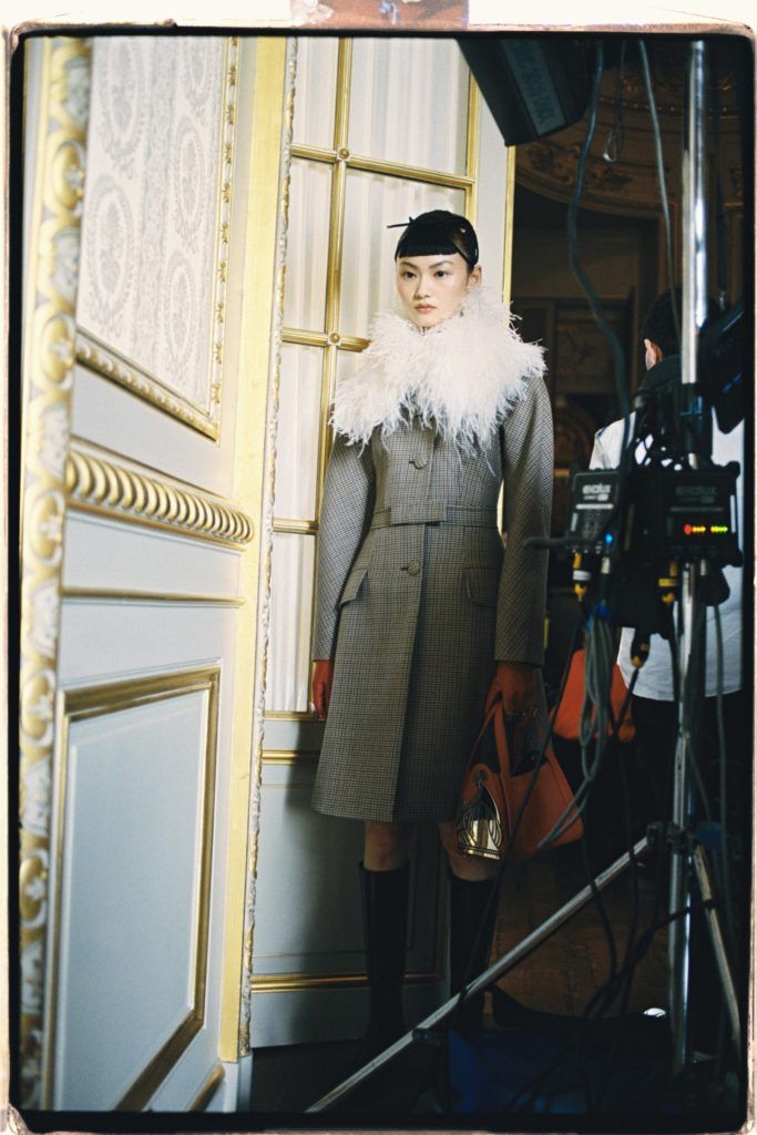 princess polly baby blue dress How Impressionism Inspired Chanel's Autumn/Winter 2021 Haute Couture Show main image 1