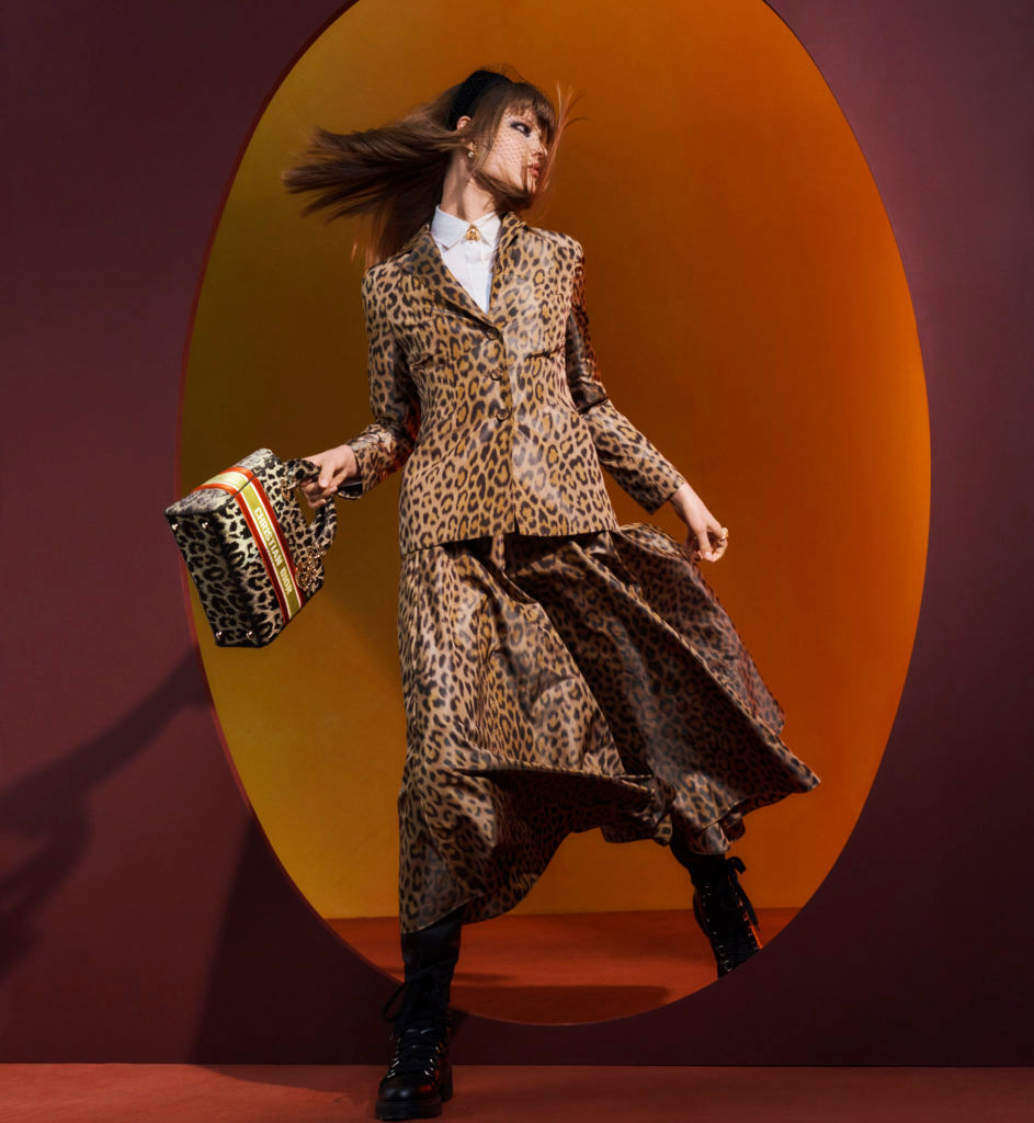 Dior Pays Homage to Its Muse with Mizza Leopard Motif on Autumn