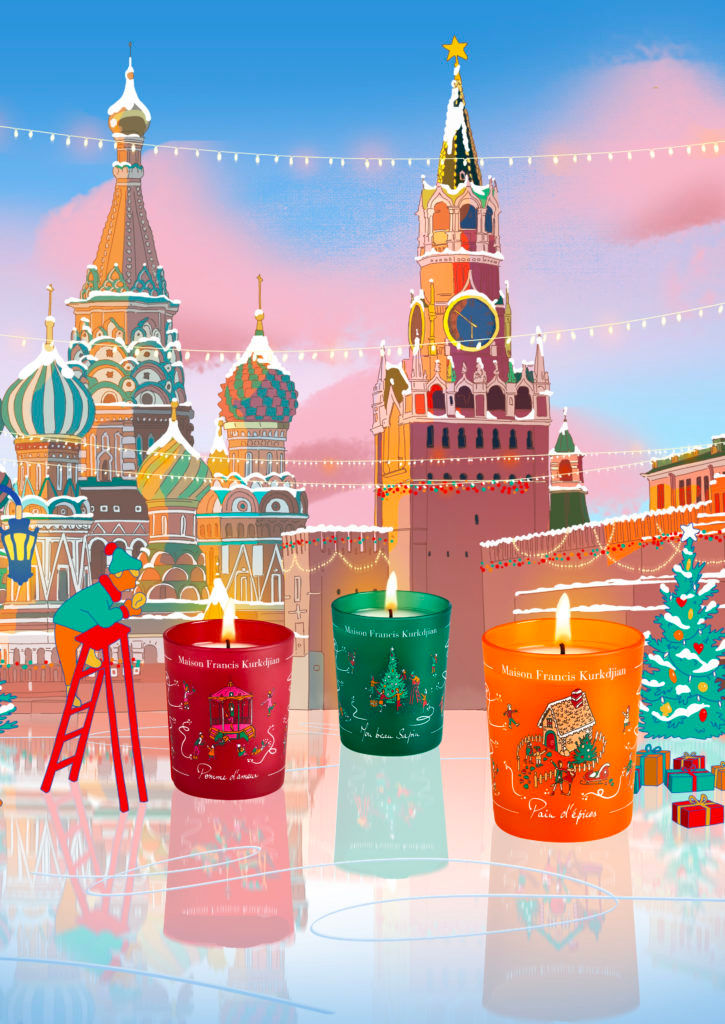 Maison Francis Kurkdjian rekindles childhood memories with its Scented Candles Holiday Collection