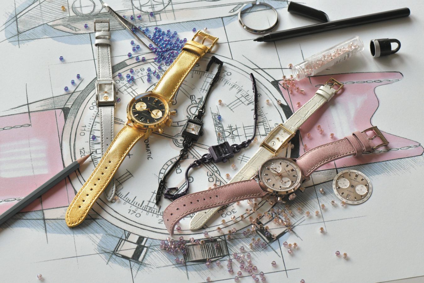 A bit of movie magic in the Janie Bryant X Hamilton Watch Capsule Prestige Online Indonesia