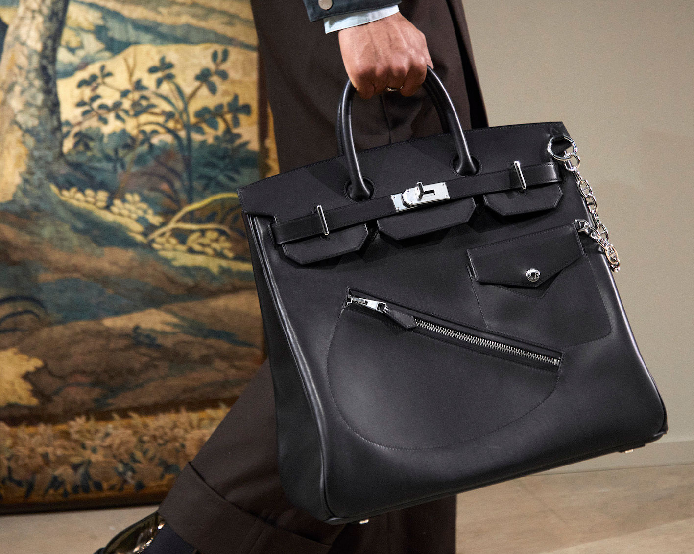 HERMES HAC 40 is becoming a must-have for men today in 2023