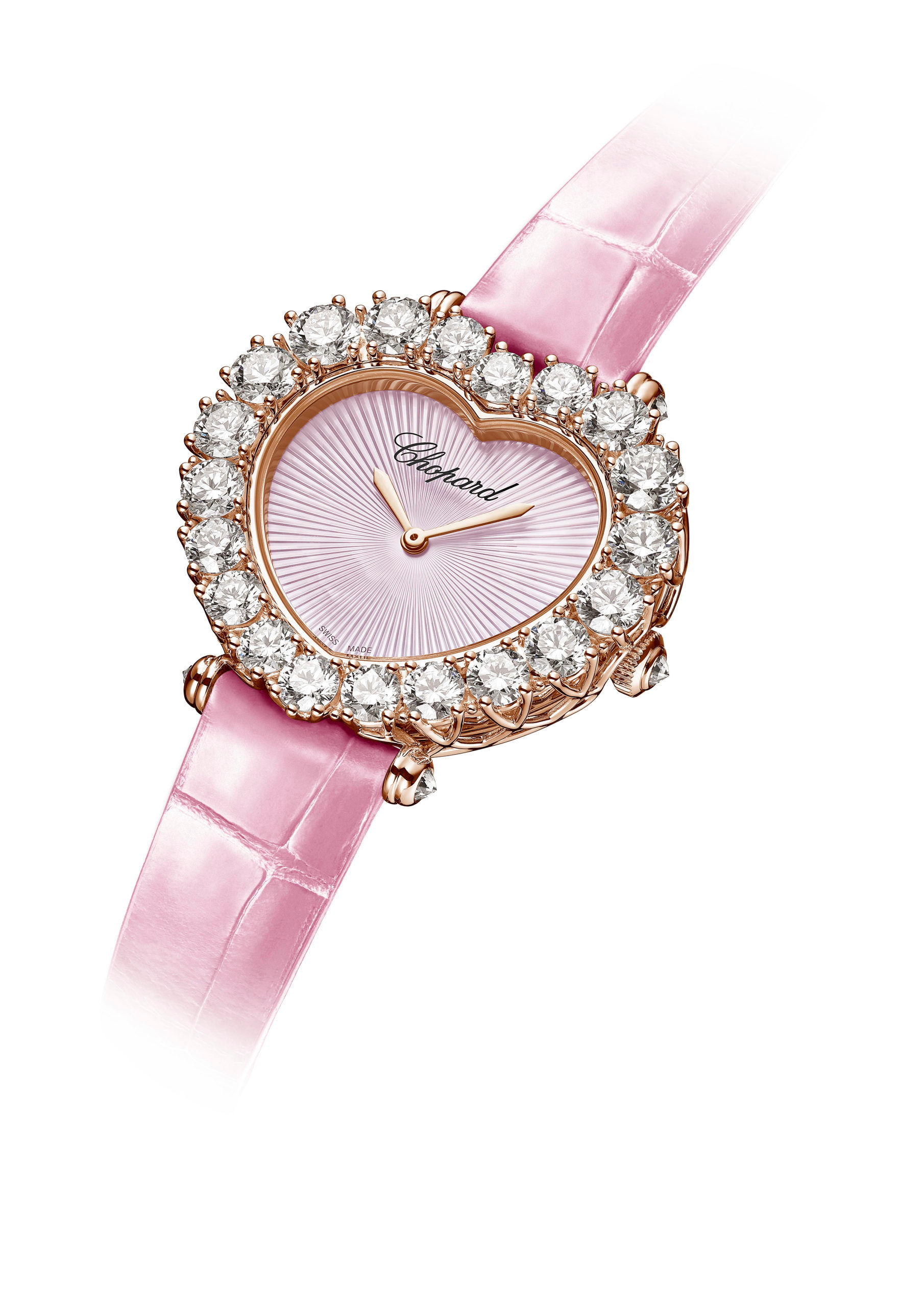 A new heart themed jewellery timepiece showcases Chopard s