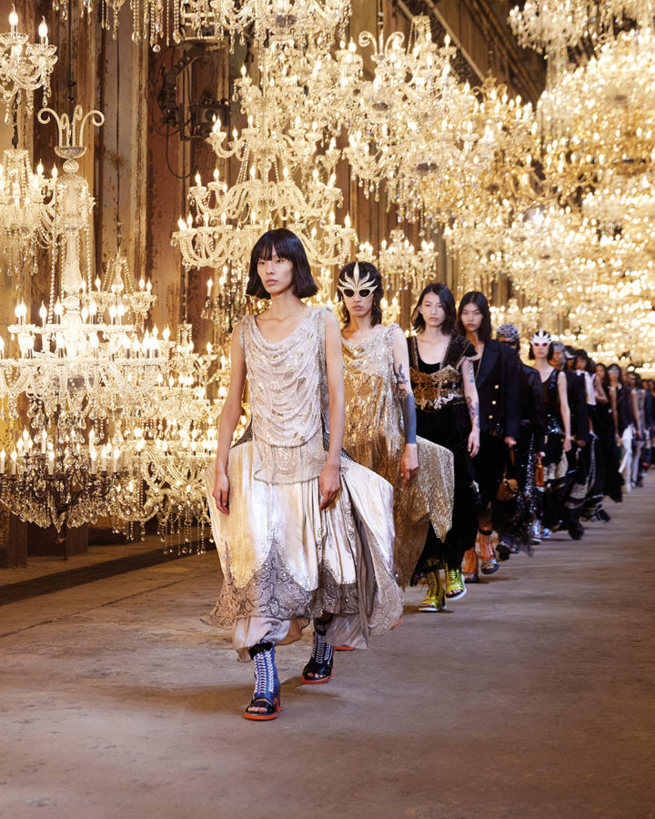 Louis Vuitton's Spring/Summer 2022 Runway Collection Was The Ultimate  Masquerade Ball