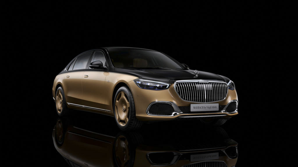 This Mercedes-Maybach S-Class was designed by Virgil Abloh