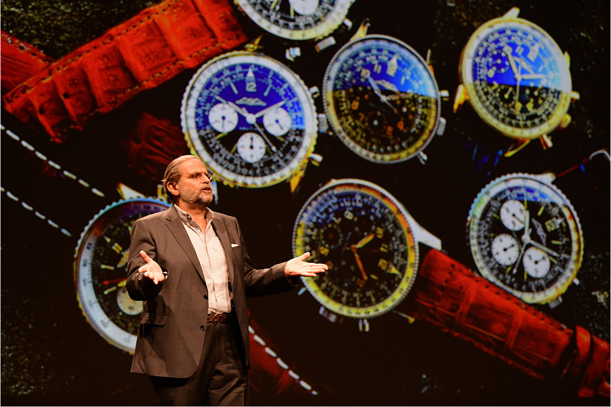 A chat with vintage watch expert Fred Mandelbaum on the Breitling Navitimer’s history