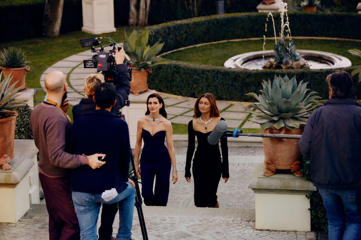 Film Updates on X: Priyanka Chopra, Anne Hathaway and Zendaya at the Bulgari  event in Venice.  / X