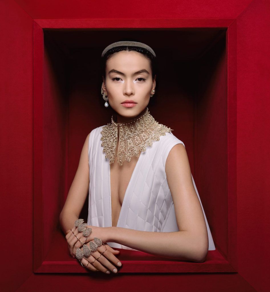 Living Portraits on Dior’s Autumn/Winter 2022-23 Ready-to-Wear Collection Campaign