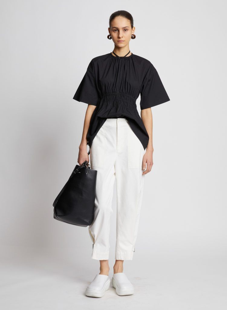 A Nod to Minimalism on Proenza Schouler White Label s pre autumn