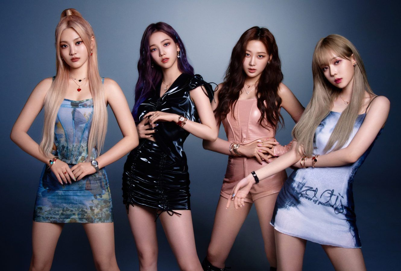 South Korean Girl Group Aespa Fronts The Chopards Latest Campaign