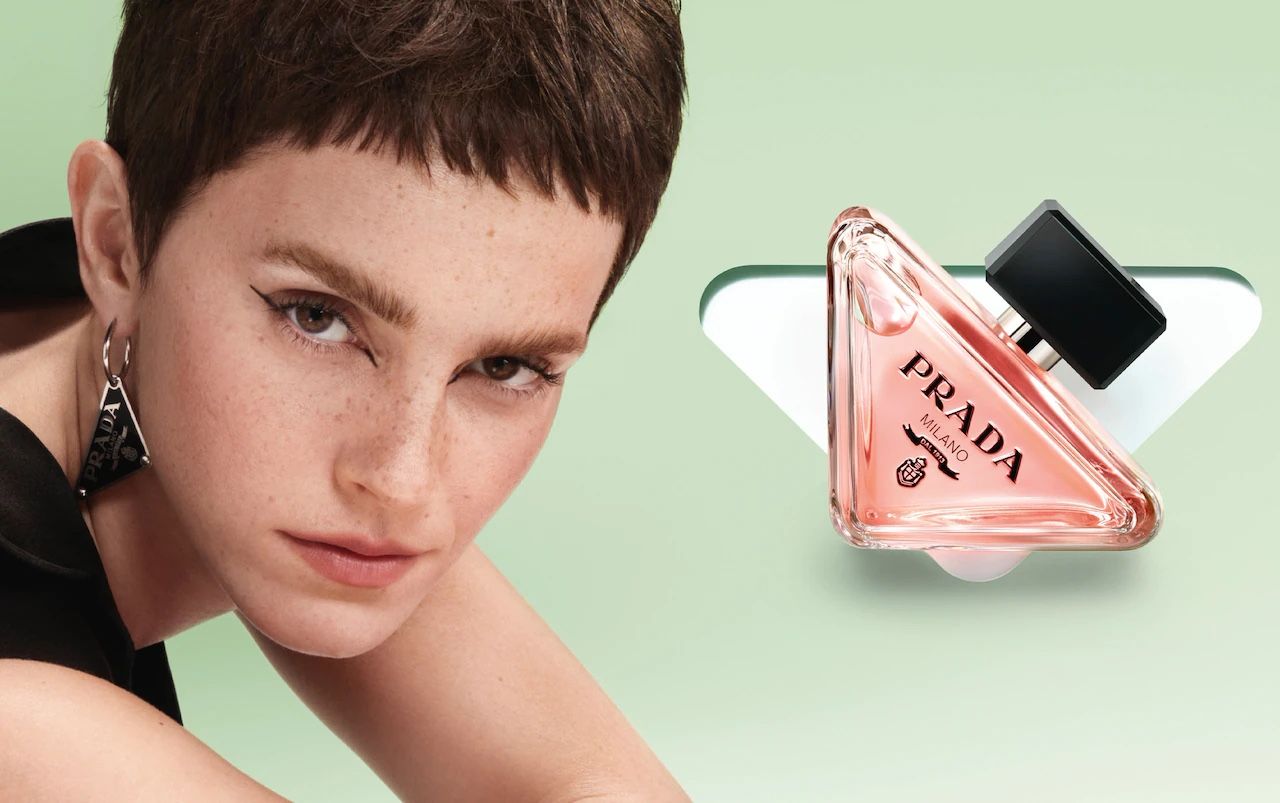 Emma Watson stars in Prada's Paradoxe perfume campaign
