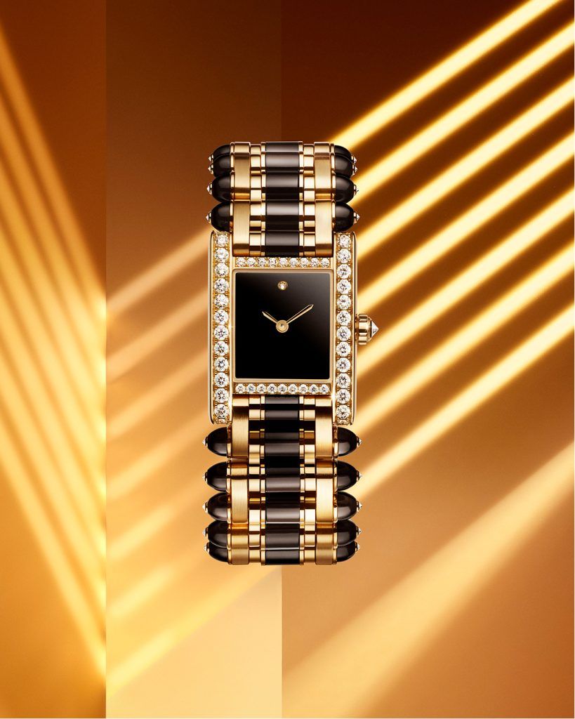 Cartier unveils new bejewelled versions of the Tank and Baignoire watches