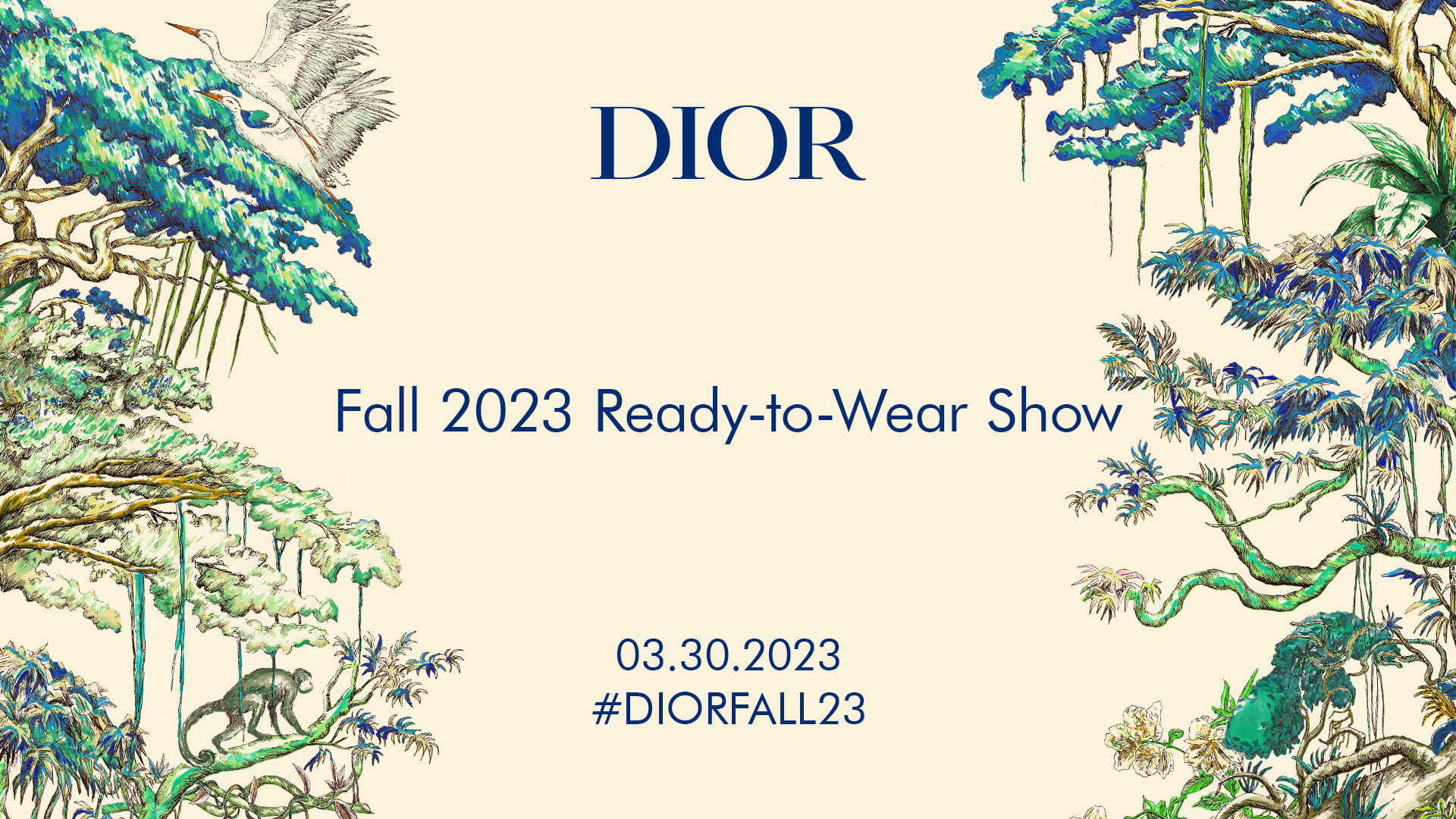 Livestream: Dior Women's Fall 2023 Ready-To-Wear Show in India