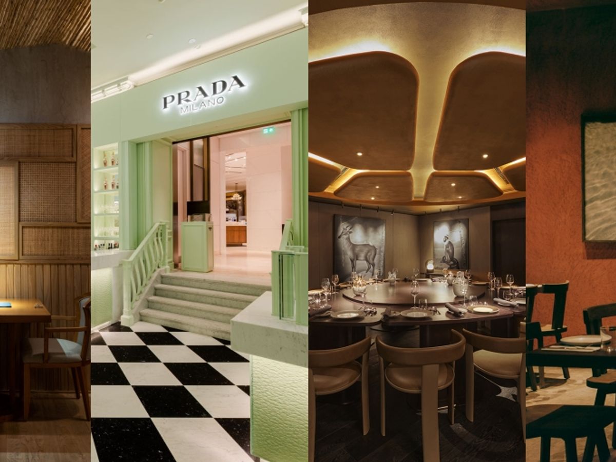 Inside Prada's Uber-Stylish Pop-Up Cafe in Harrods' London Megastore 