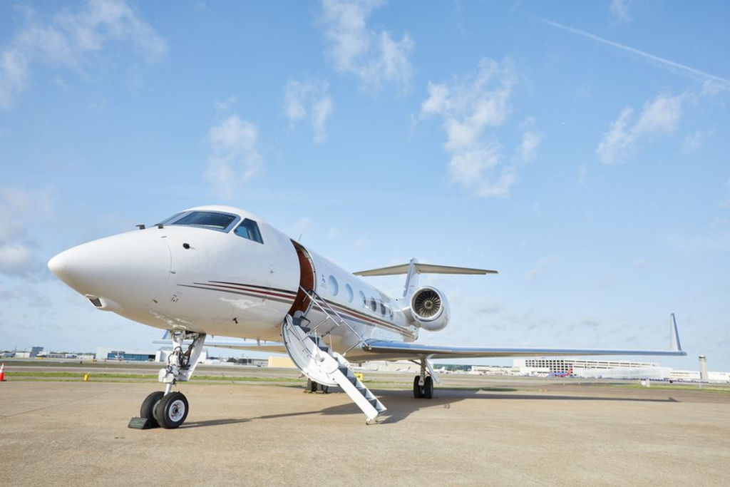 Get up close and personal with AmberNet’s private jet service