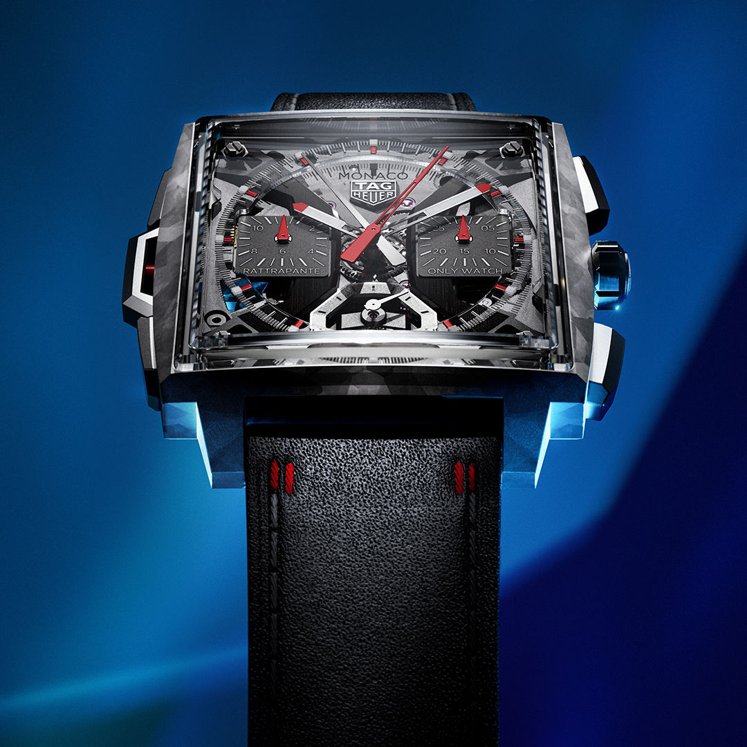 Charity and innovation meet in the TAG Heuer Monaco Split Seconds