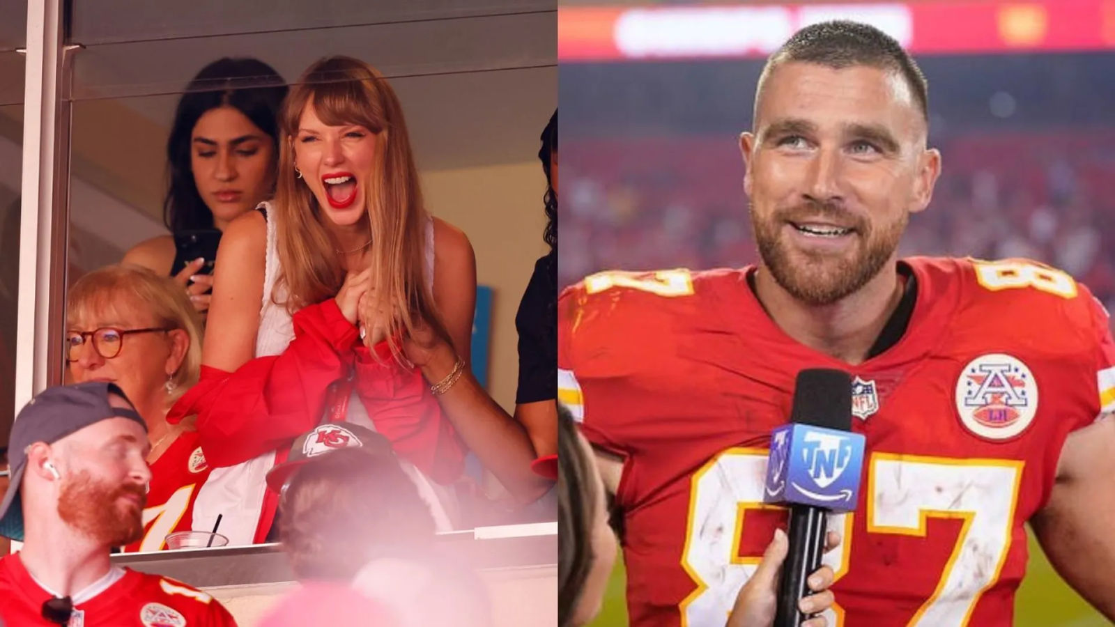 This is the first guy…': Fans react after Swift and Kelce go on