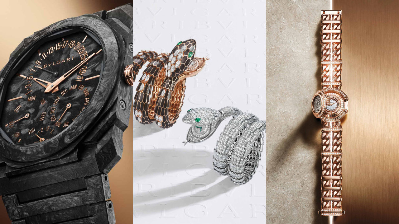 Dazzling new jewellery watches from Bulgari revealed