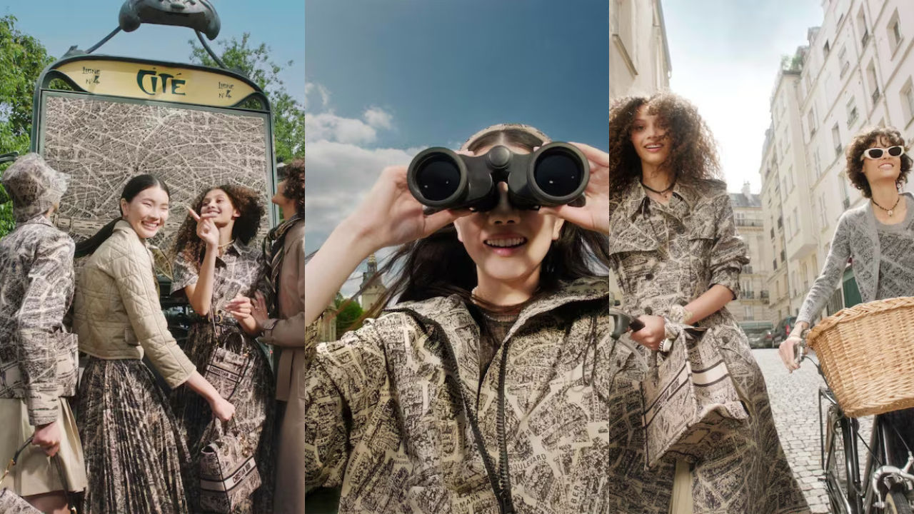 The city of light takes centre stage in Dior's Plan de Paris