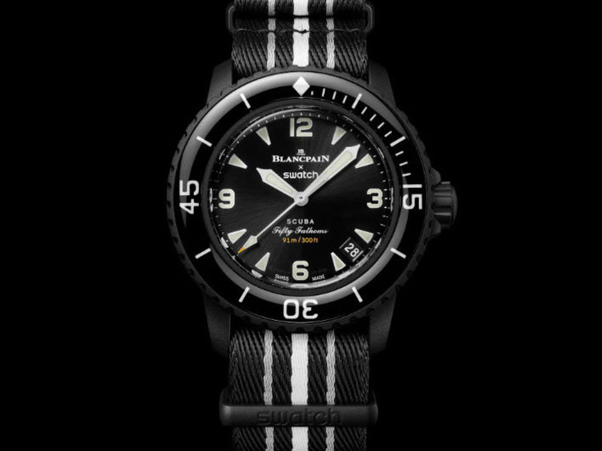 Blancpain x Swatch unveils an enigmatic Ocean of Storms