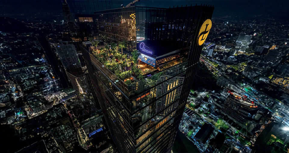 Artesian Bar at Langham Jakarta presents a sky-high rooftop retreat