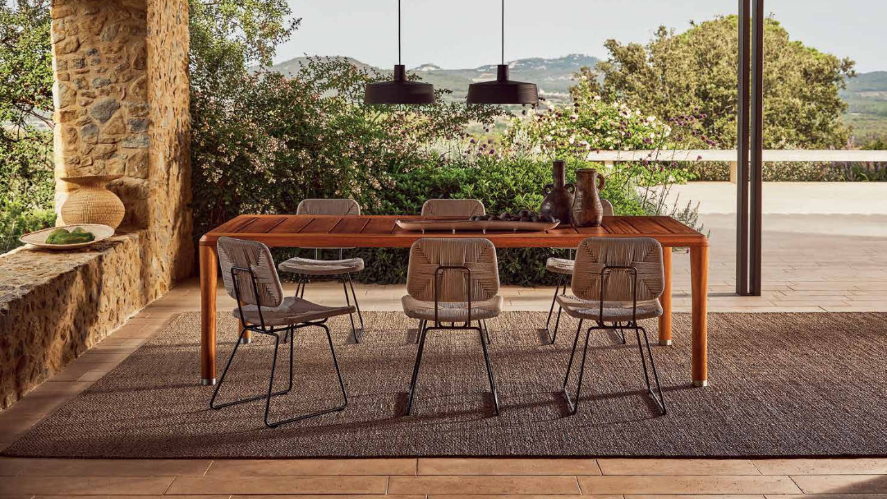 Al Fresco Living With Flexform S Latest Outdoor Collection