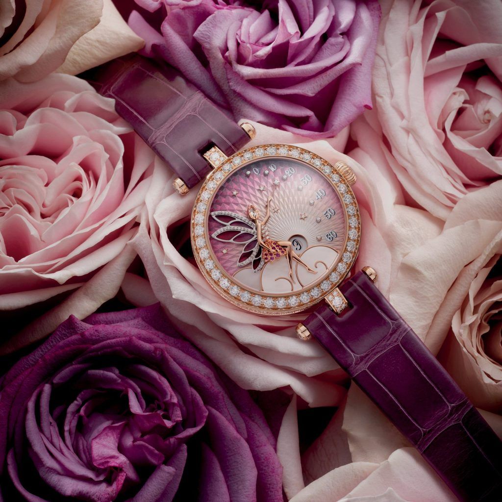 Timekeeping rhythm: The Poetry of Time timepieces by Van Cleef & Arpels recall the splendor of roses