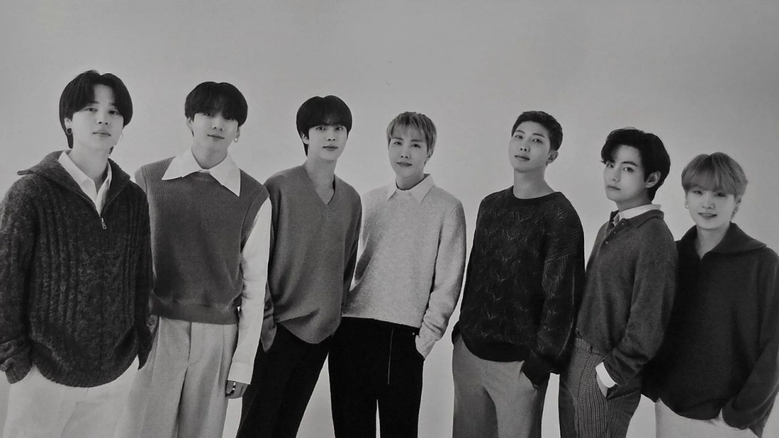 The BTS Monochrome Pop-Up Store will open in Hong Kong This June