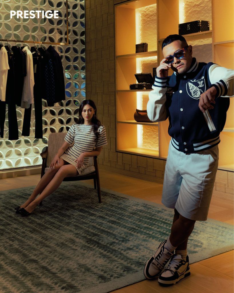 Exploring Louis Vuitton’s Plaza Indonesia store with Cindy Angelina & Alexander Gotama
