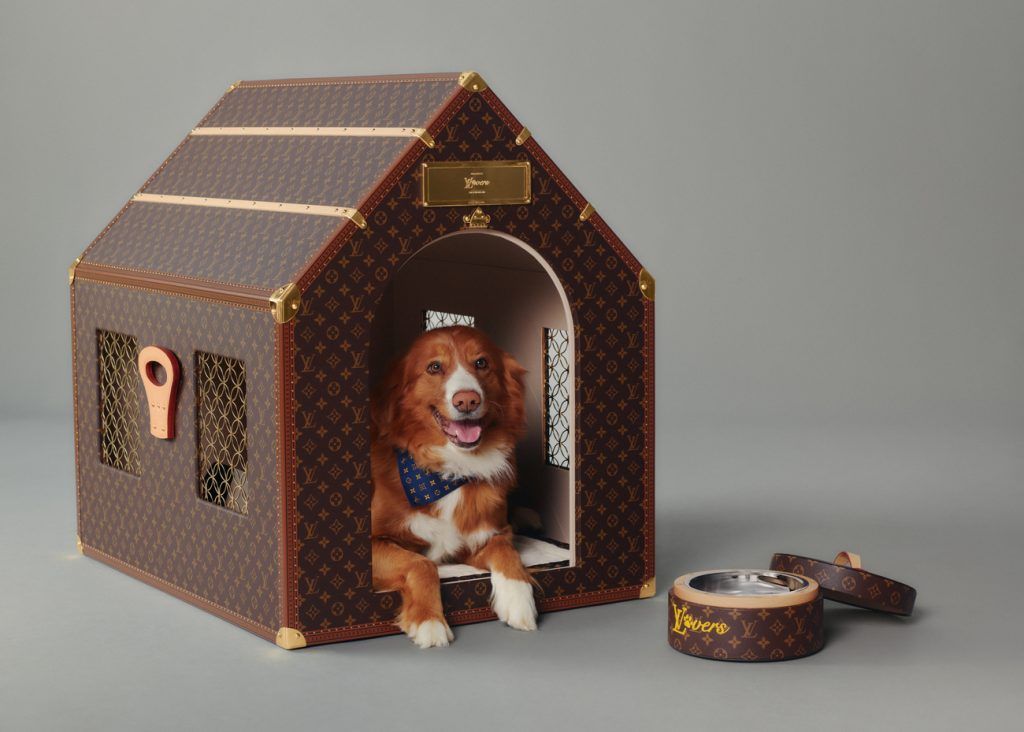 Louis Vuitton calls on dog LVERS with its spring/summer ’25 pre-collection
