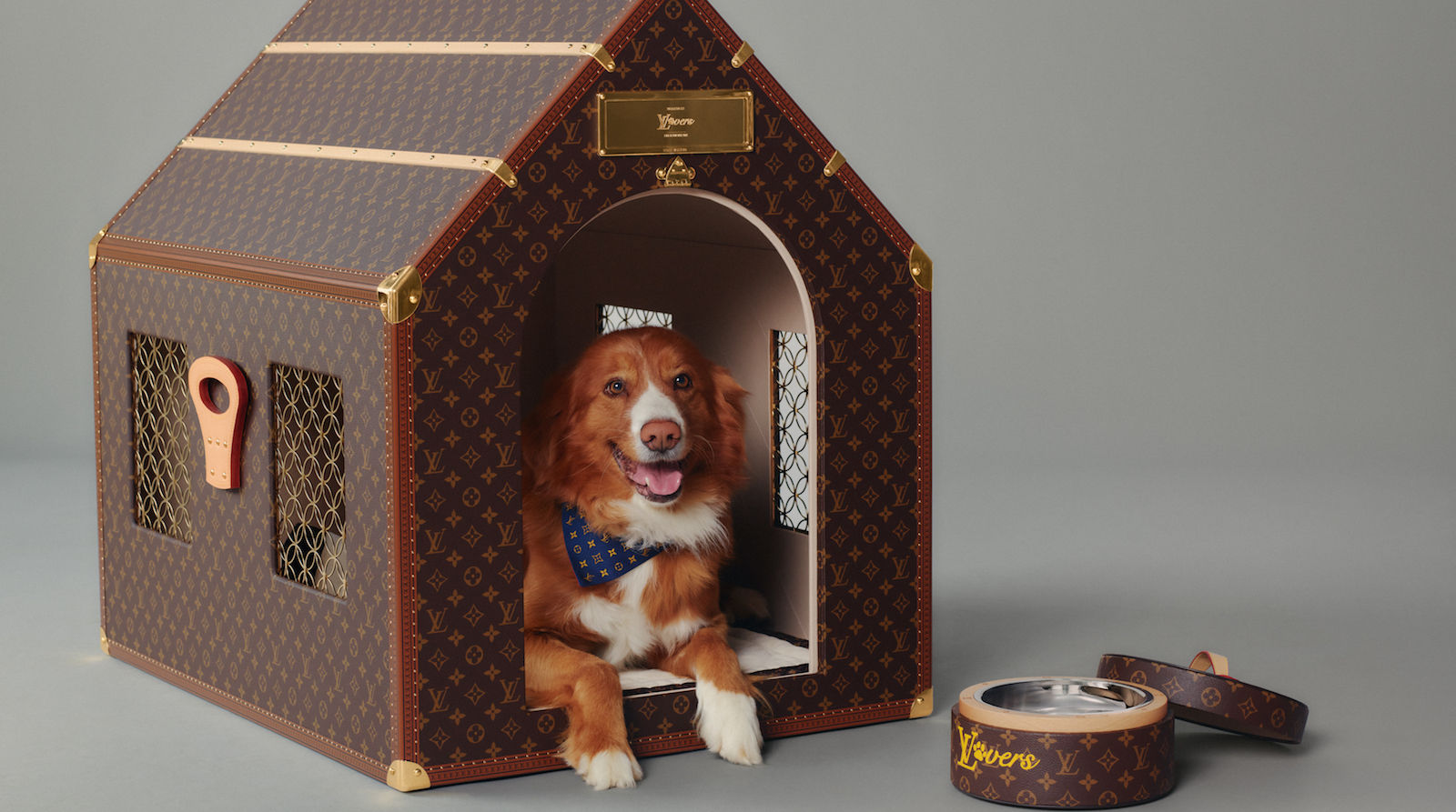 Louis Vuitton calls on dog LVERS with its spring summer 25 pre collection Prestige Online Indonesia