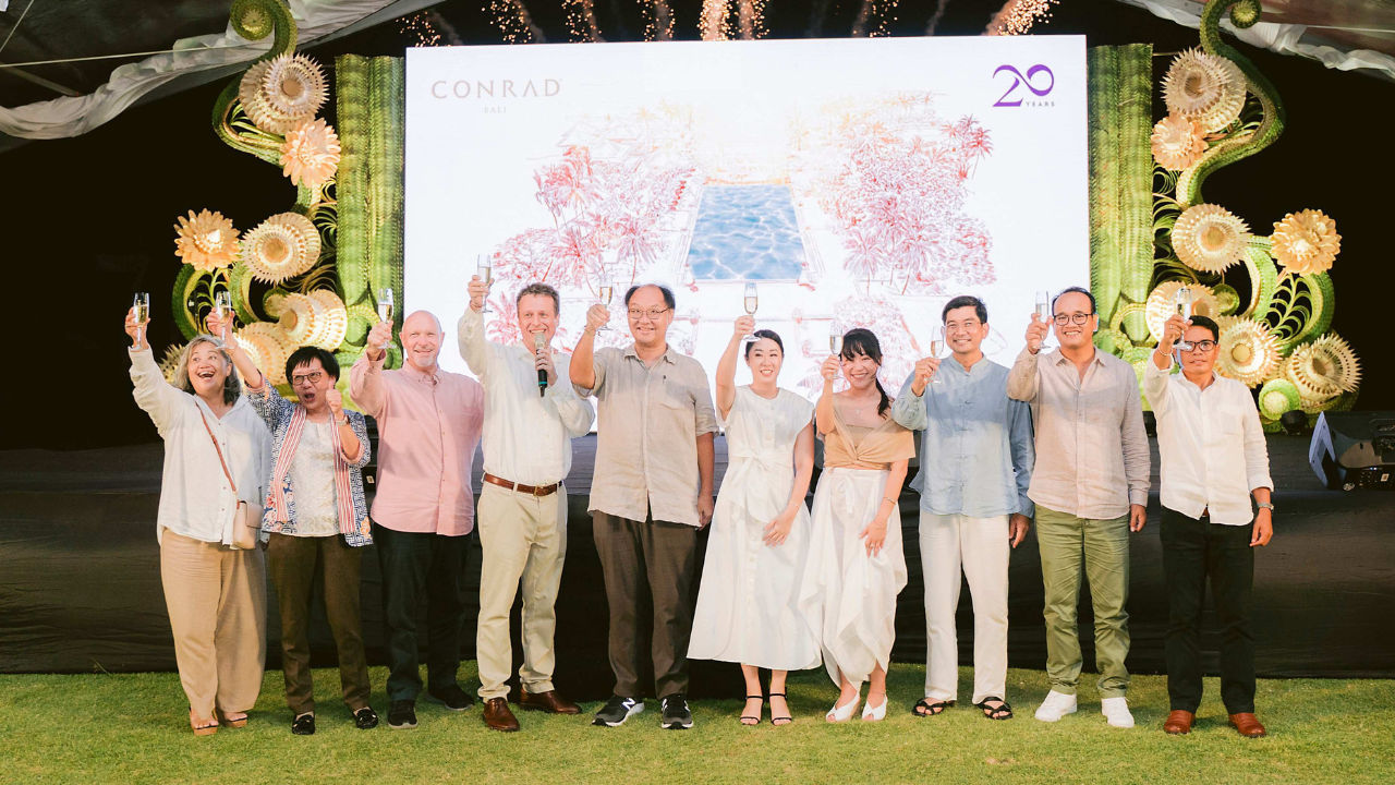Conrad Bali celebrates 20 Years with twenty new ways to experience paradise