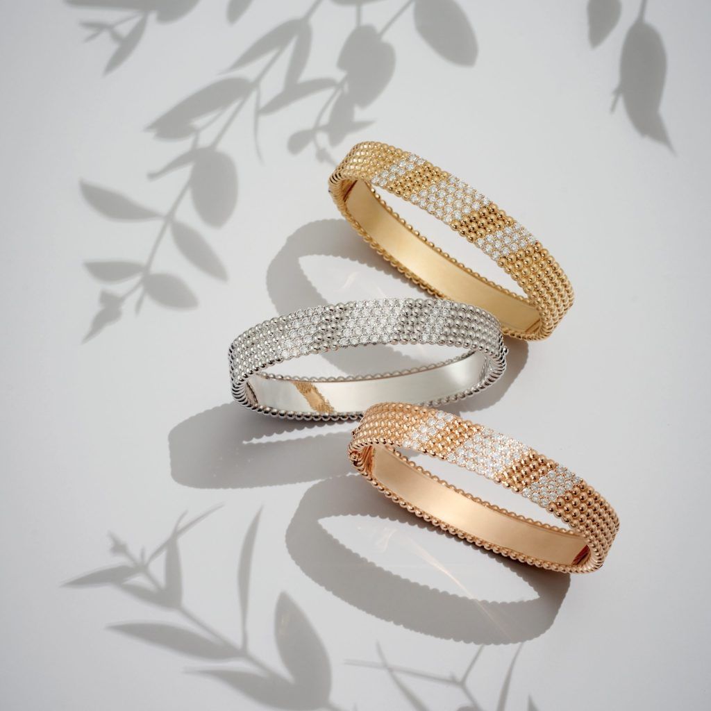 Orbs to Joy: The focus is on the whimsical interpretations of the Van Cleef & Arpels Perlée collection