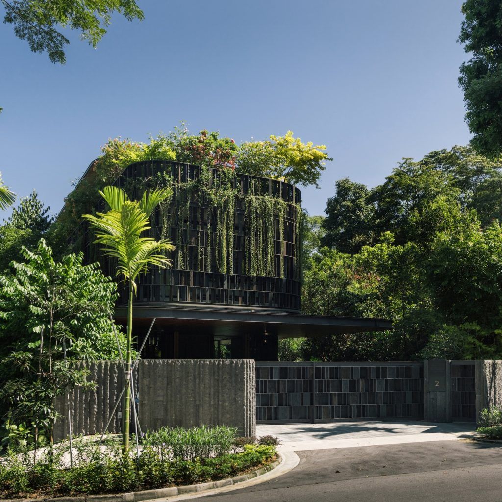 Wallflower Architects designs Botanic Gardens-inspired Good Class Bungalow, Touching Eden House