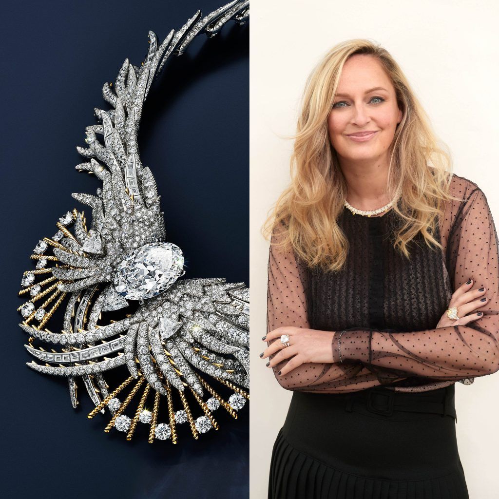 The Blue Book 2024 is presented to us by Nathalie Verdeille, chief artistic director of Tiffany & Co. The Tiffany Céleste assortment