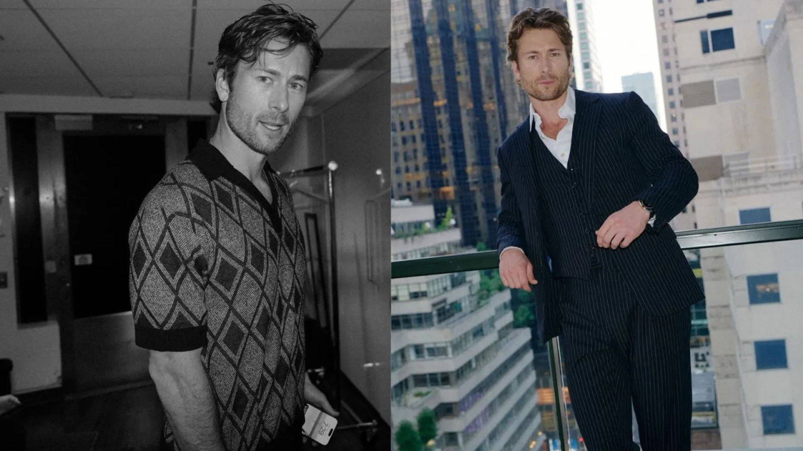 Emulate the hunky, yet sophisticated style of <i>Anyone But You</i> star Glen Powell