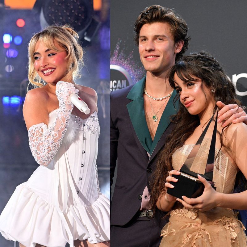 Revealing the romantic triangle with Sabrina Carpenter, Shawn Mendes, and Camila Cabello