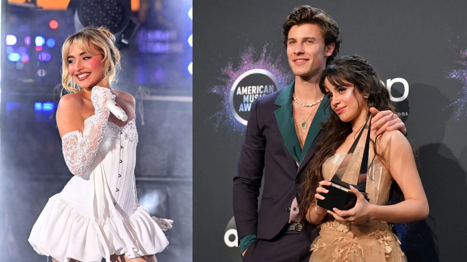 Revealing the romantic triangle with Sabrina Carpenter, Shawn Mendes, and Camila Cabello