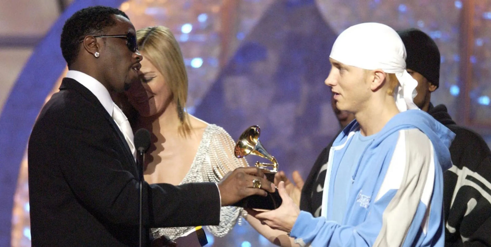 Rappers P. Diddy and Eminem’s long and chaotic feud