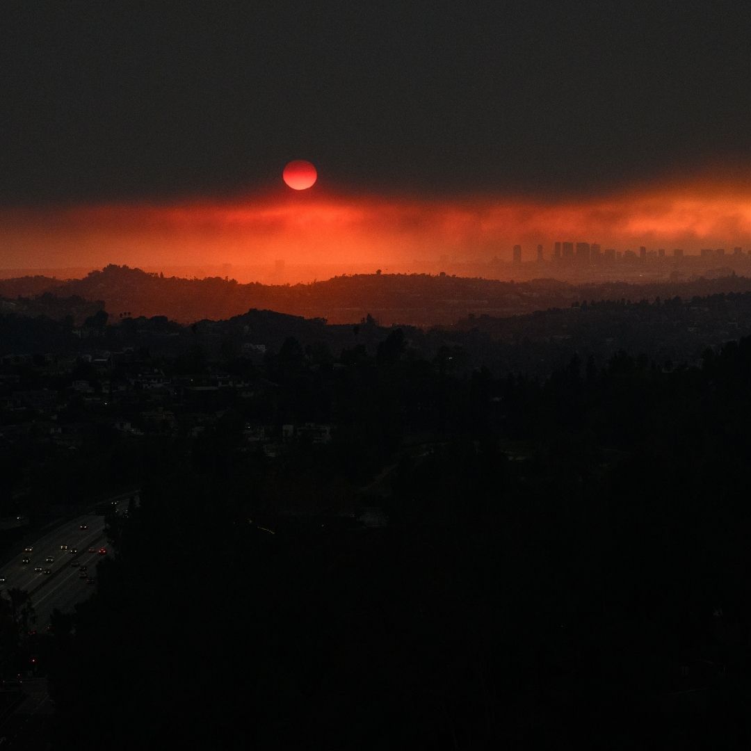 Hollywood Events Are Postponed as Mass Evacuations Are Fueled by a Wildfire in the Pacific Palisades of Los Angeles