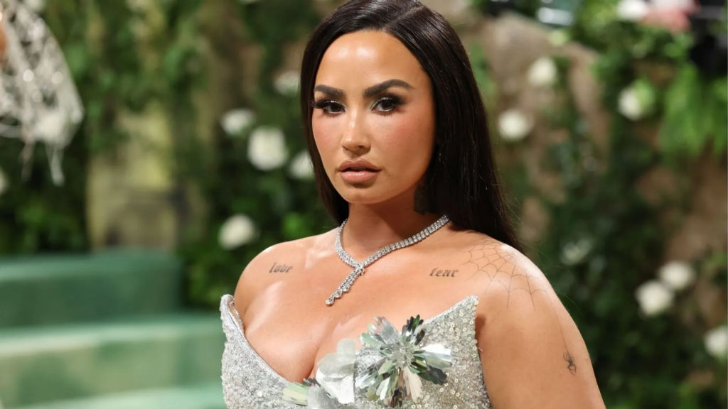 demi lovato in a wedding dress Hailey Vs Selena Vibes: Lovato's Sparks Controversy Demi Lovato marries in Vivienne