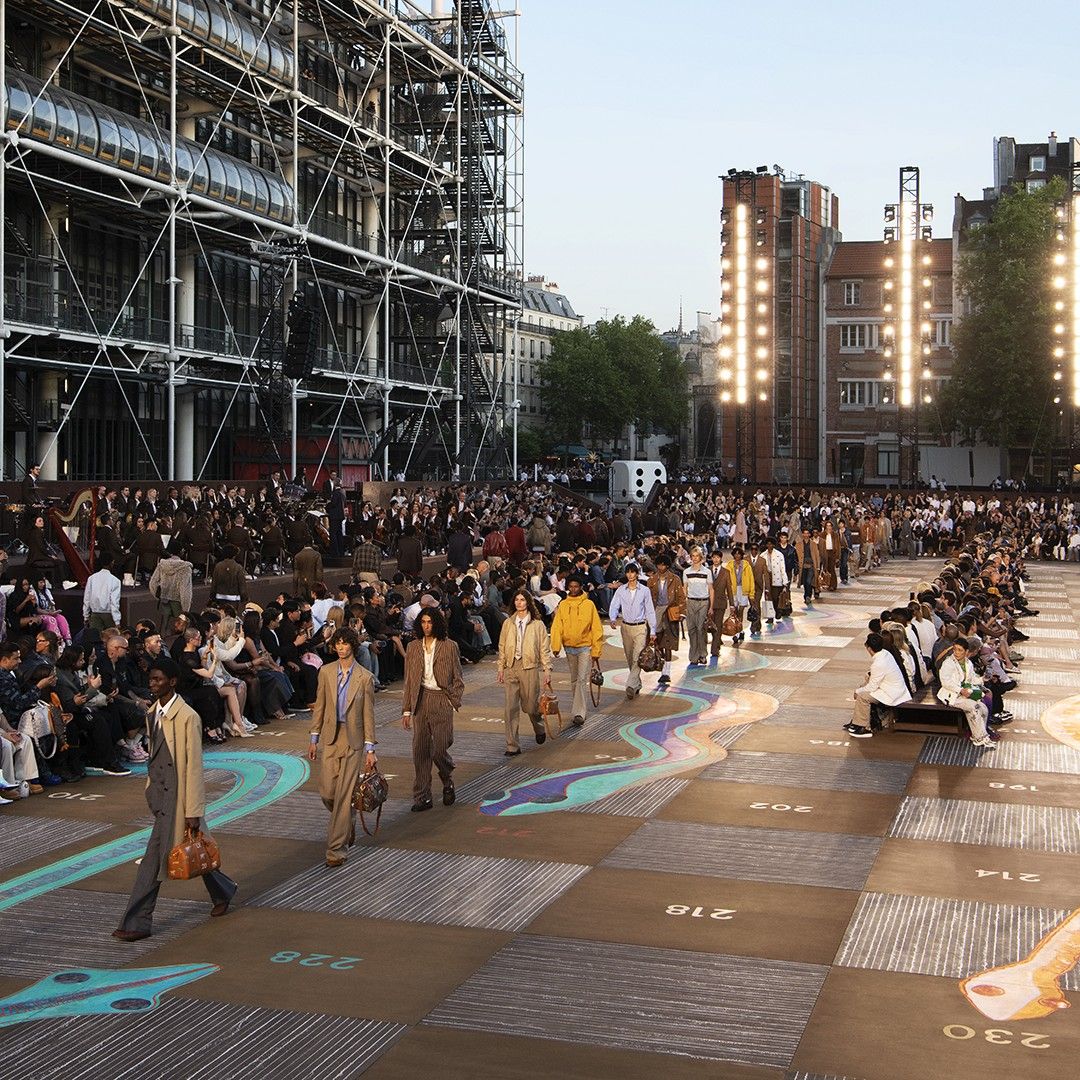Louis Vuitton Men’s Spring/Summer 2026 presents a radiant reflection of ...
