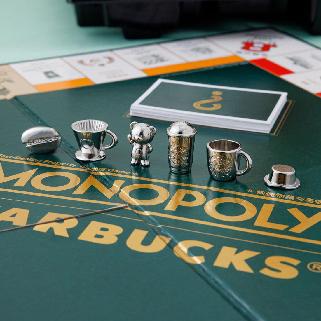 Information about the inaugural Starbucks x MONOPOLY set