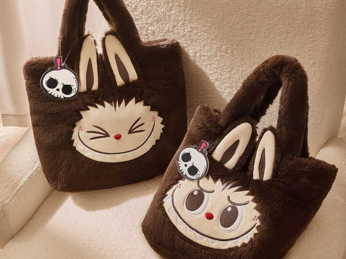 BTS V's Jellycat bag is one of the cutest plush totes available.