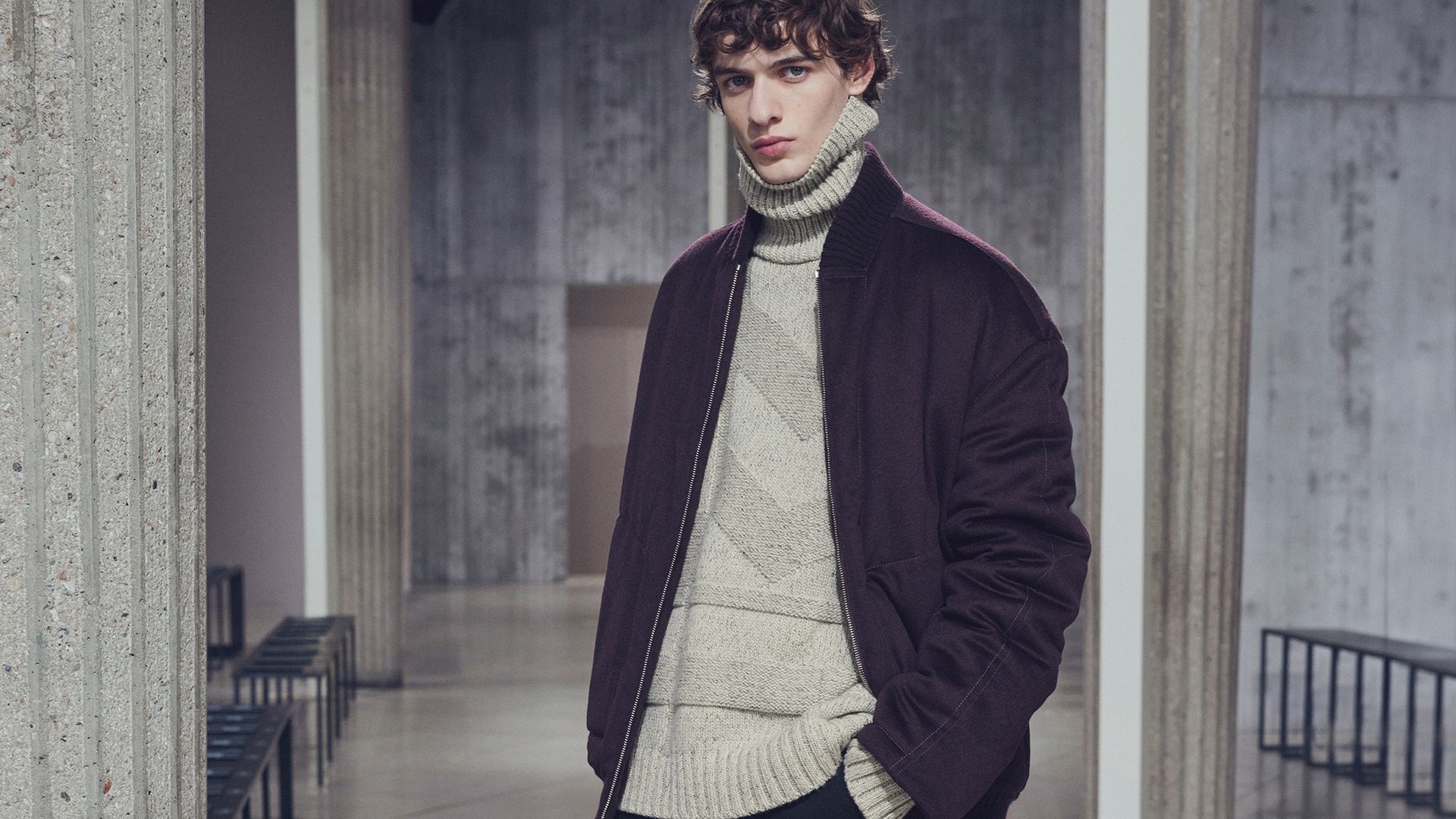 HERMES 2025SS ベージュ ジップアップジャケット　Ｋｎｏ.M HERMES 2025SS ベージュ ジップアップジャケット Kno.M HERMES