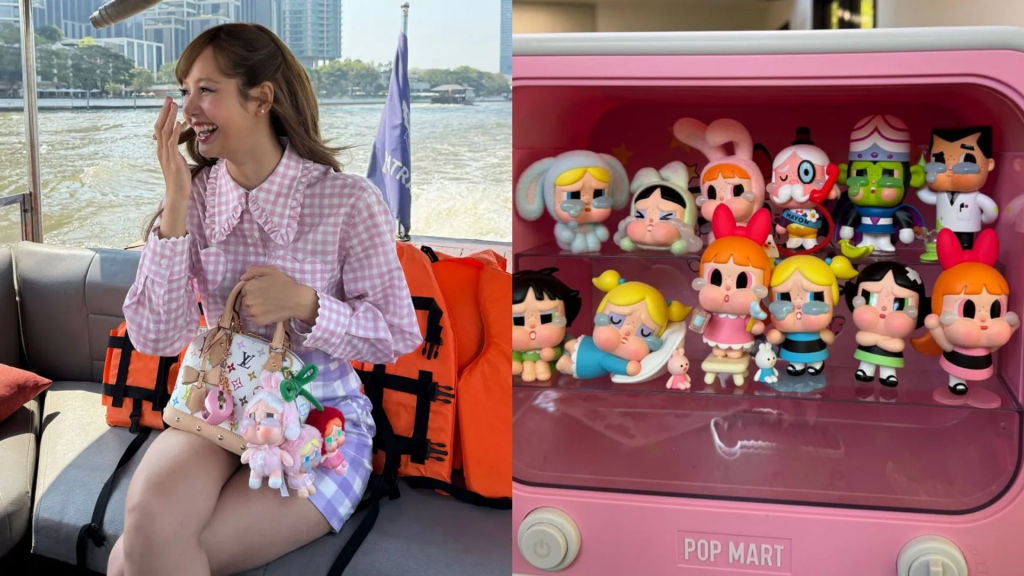 Every Pop Mart item that BLACKPINK Lisa owns
