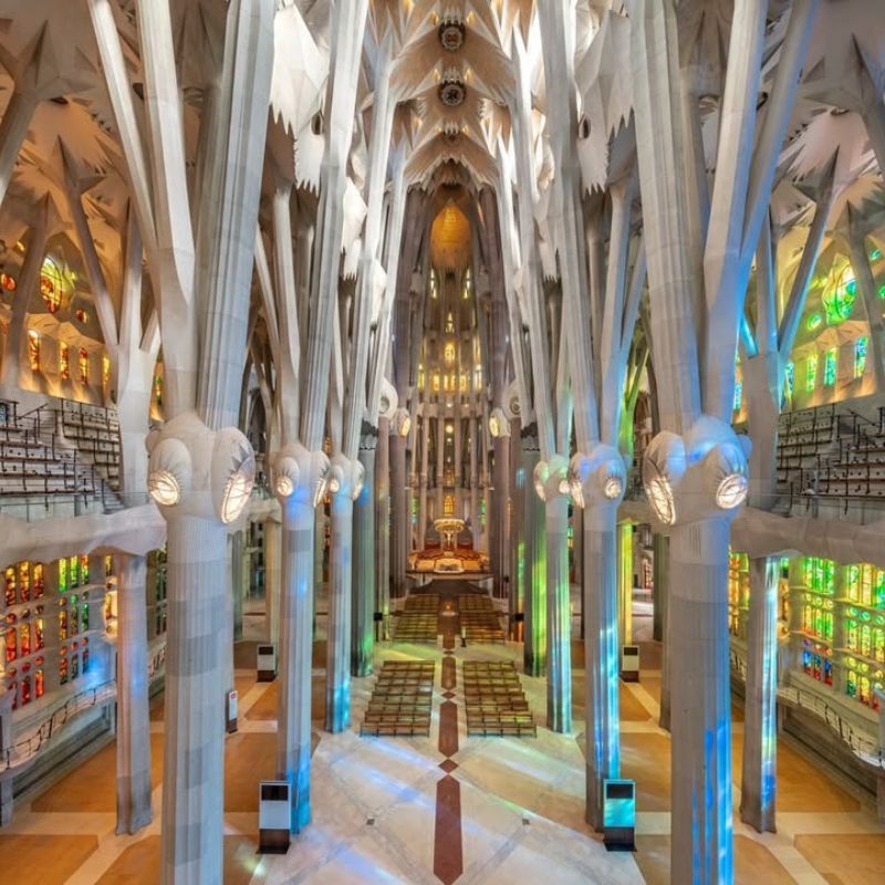 Sagrada Familia Interior Design