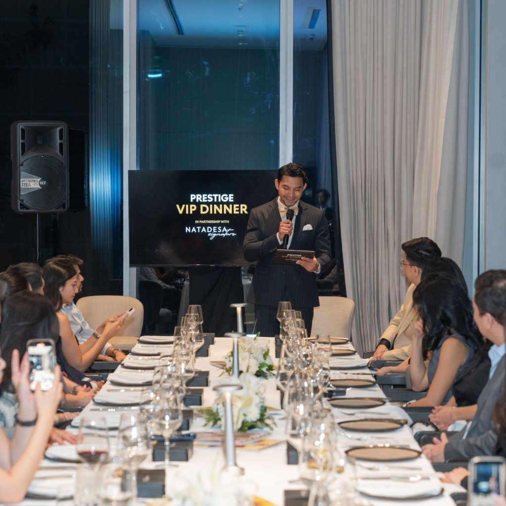 Vip Cuture Natadesa Signature showcased at Prestige VIP Dinner as a new vision for ...