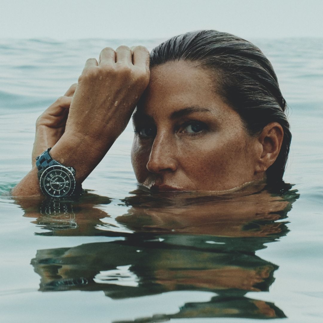 The Chanel J12 goes back into the ocean